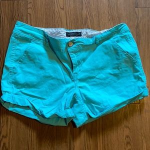 Midi twill shorts